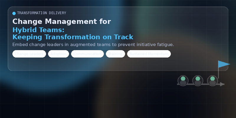 Change Management for Hybrid Teams: Keeping Transformation on Track