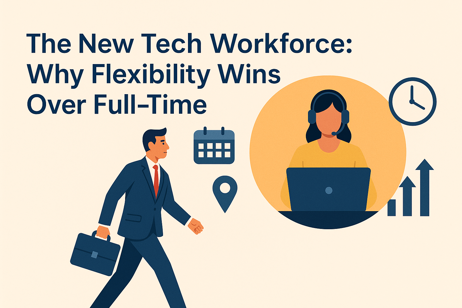 The New Tech Workforce: Why Flexibility Wins Over Full-Time