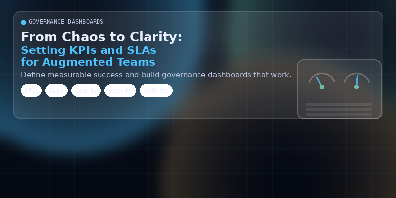 From Chaos to Clarity: Setting KPIs and SLAs for Augmented Teams