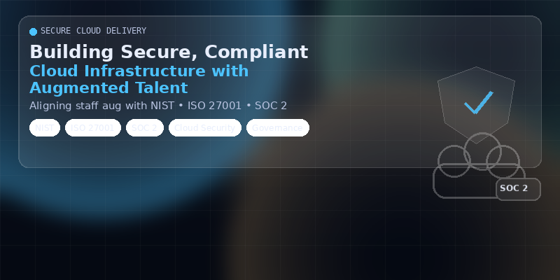 Building Secure, Compliant Cloud Infrastructure with Augmented Talent