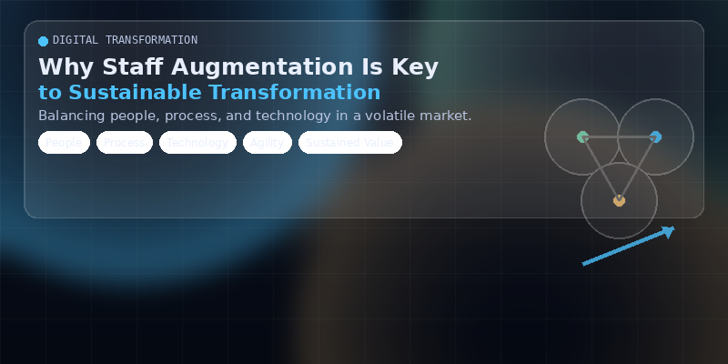 Why Staff Augmentation Is Key to Sustainable Digital Transformation