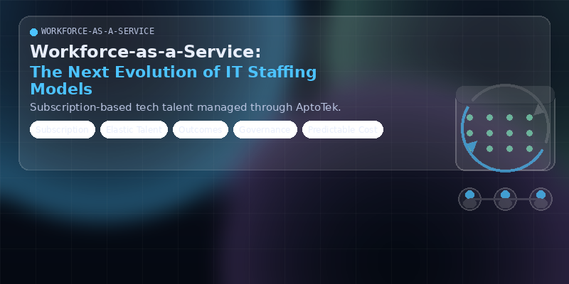 Workforce-as-a-Service: The Next Evolution of IT Staffing Models
