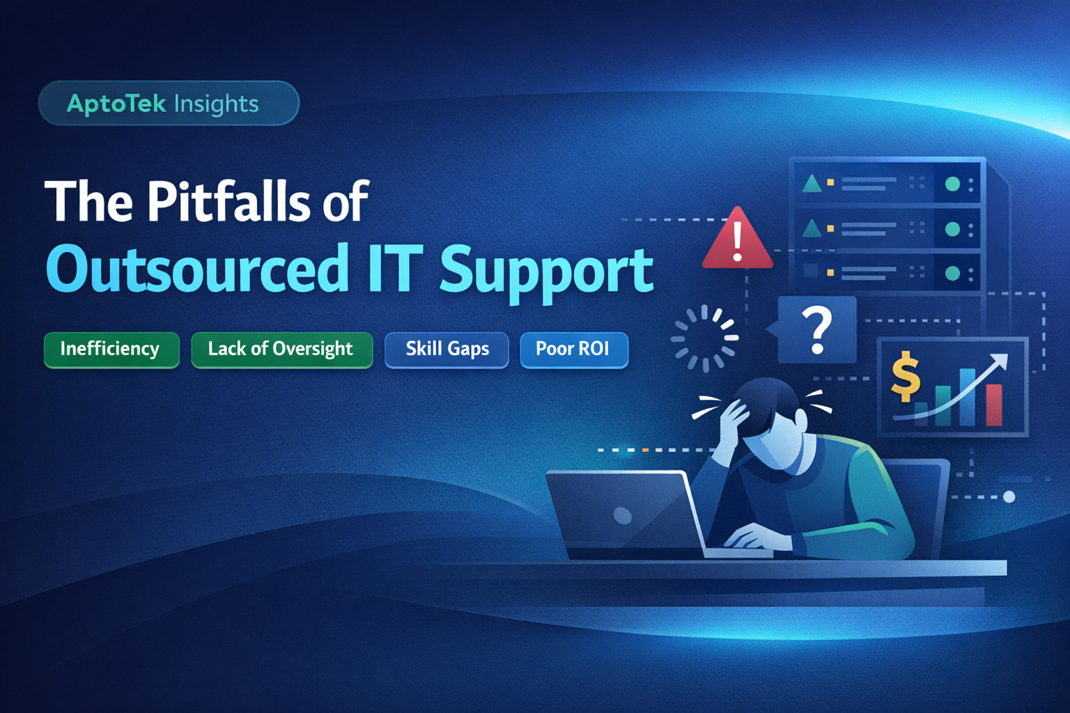 When Outsourced IT Support Optimizes for Tickets Instead of Outcomes